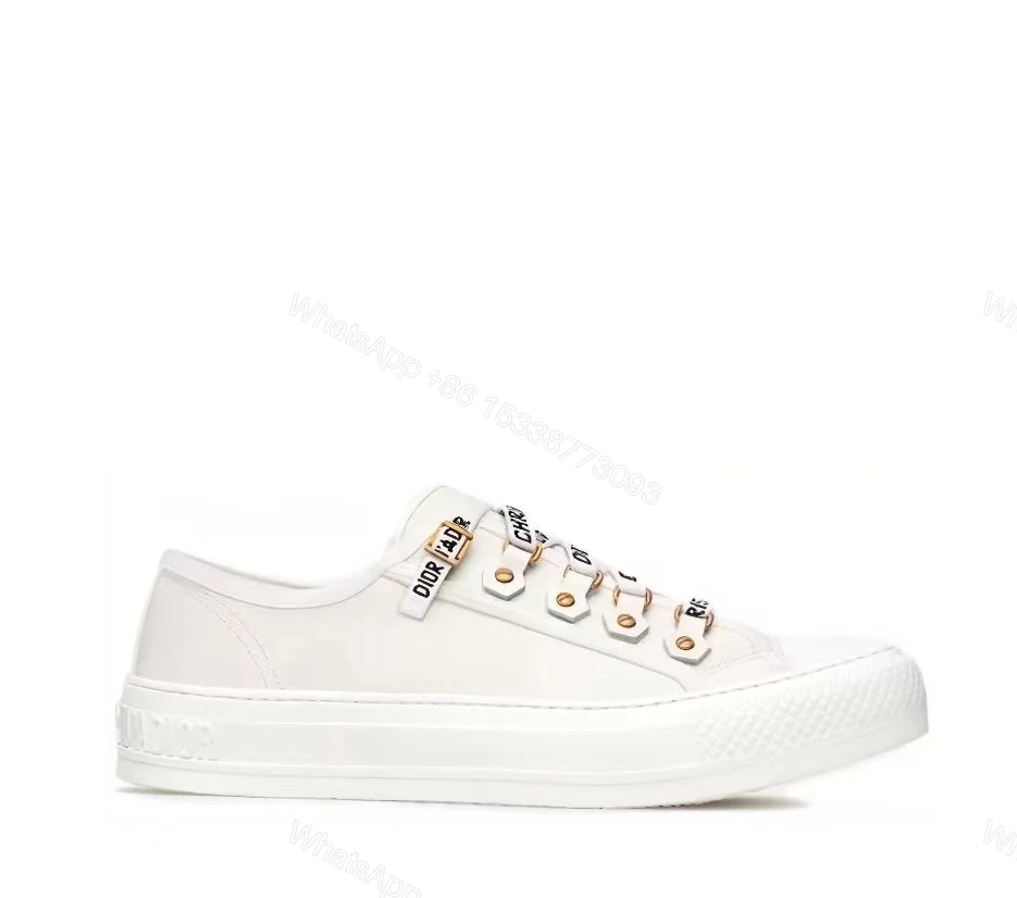 View 2 of Dior Walk'N'Dior Low Top White Canvas KCK177CVA_S06W
