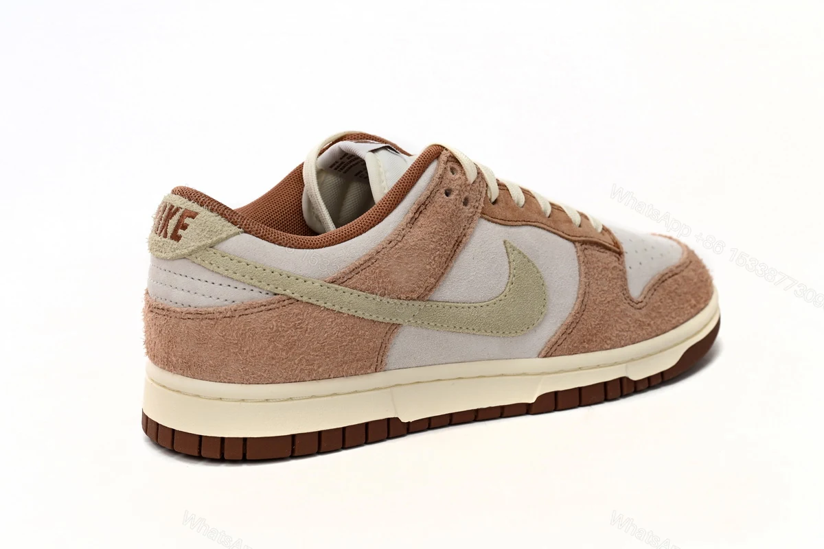 View 8 of Nike Dunk Low White Brown DD1390-100