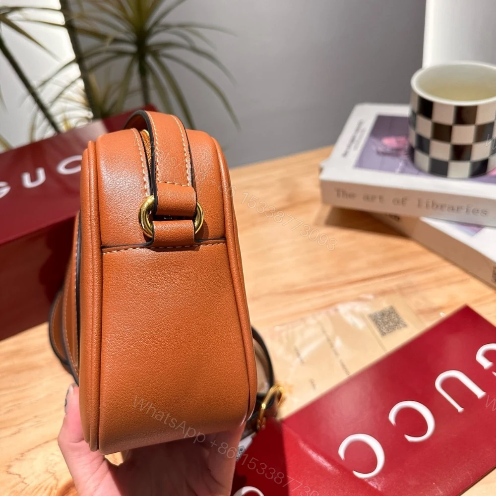 View 4 of Gucci Blondie Mini Shoulder Bag Brown 20Cm 820429 AAEDB 2718