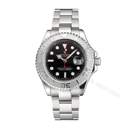 View 4 of Replica Rolex Yacht-Master Black Dial 116622