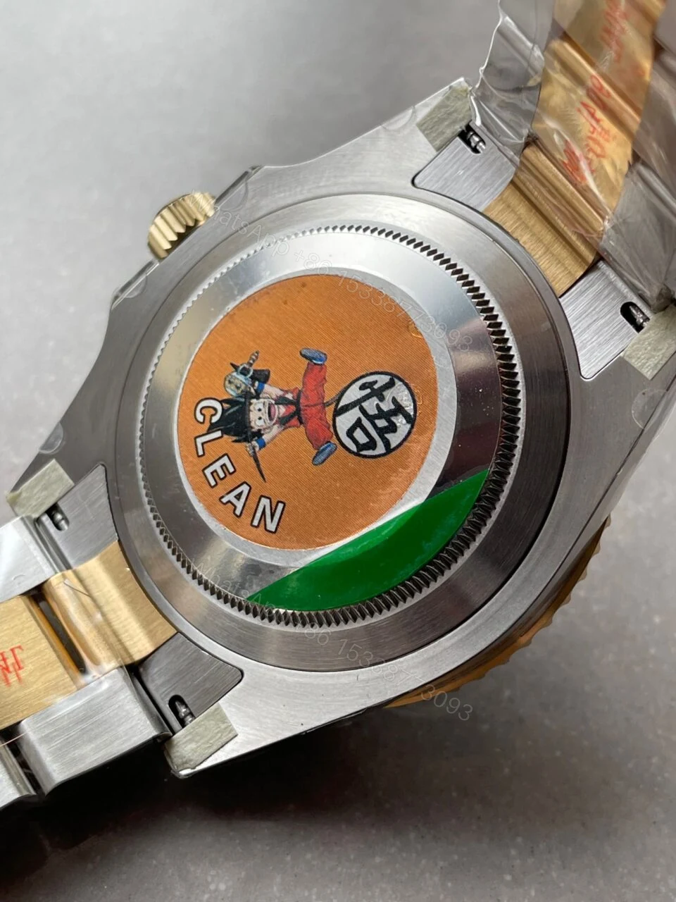 View 13 of CLEAN FACTORY 1:1 Rolex Submariner 116613LB Bluesy 904L YG/SS Blue Dial VR3235
