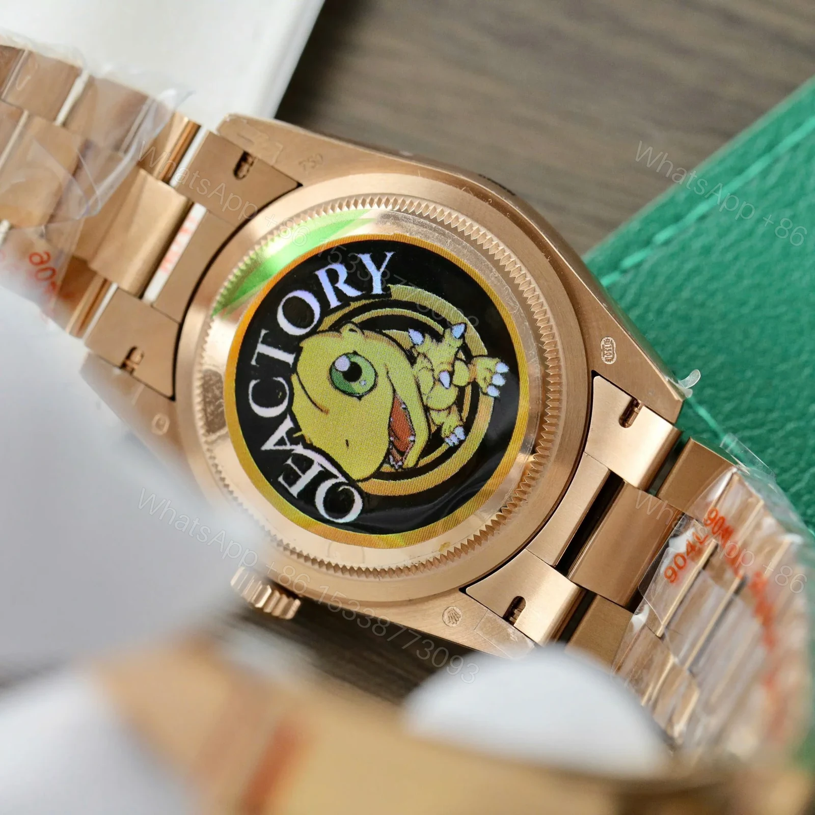 View 10 of Superclone Rolex Day-Date Brown Ombré Dial 128235-0075 36 mm