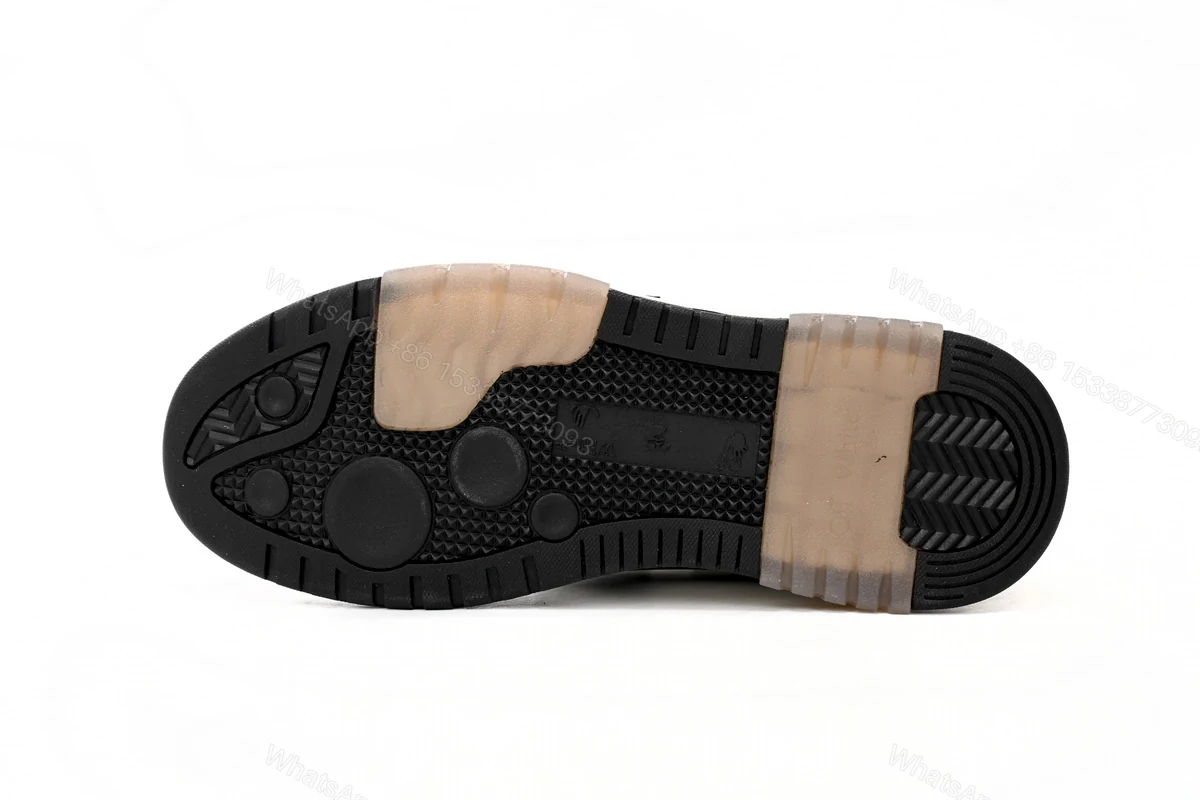 View 3 of OFF-WHITE Out Of Office OOO 30 MM Low Tops Black White Blue OMIA189C99LEA0040110