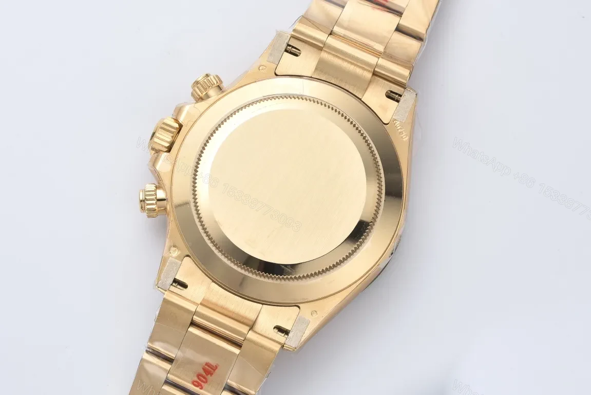 View 6 of 3A Factory Clean Factory Clean Rolex Daytona Gold Champagne Dial
