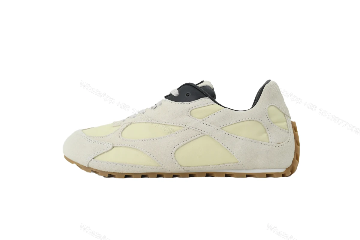 View 9 of Bottega Veneta Orbit Sneaker 'Sea Salt Black' 838373 V3MS2 9166