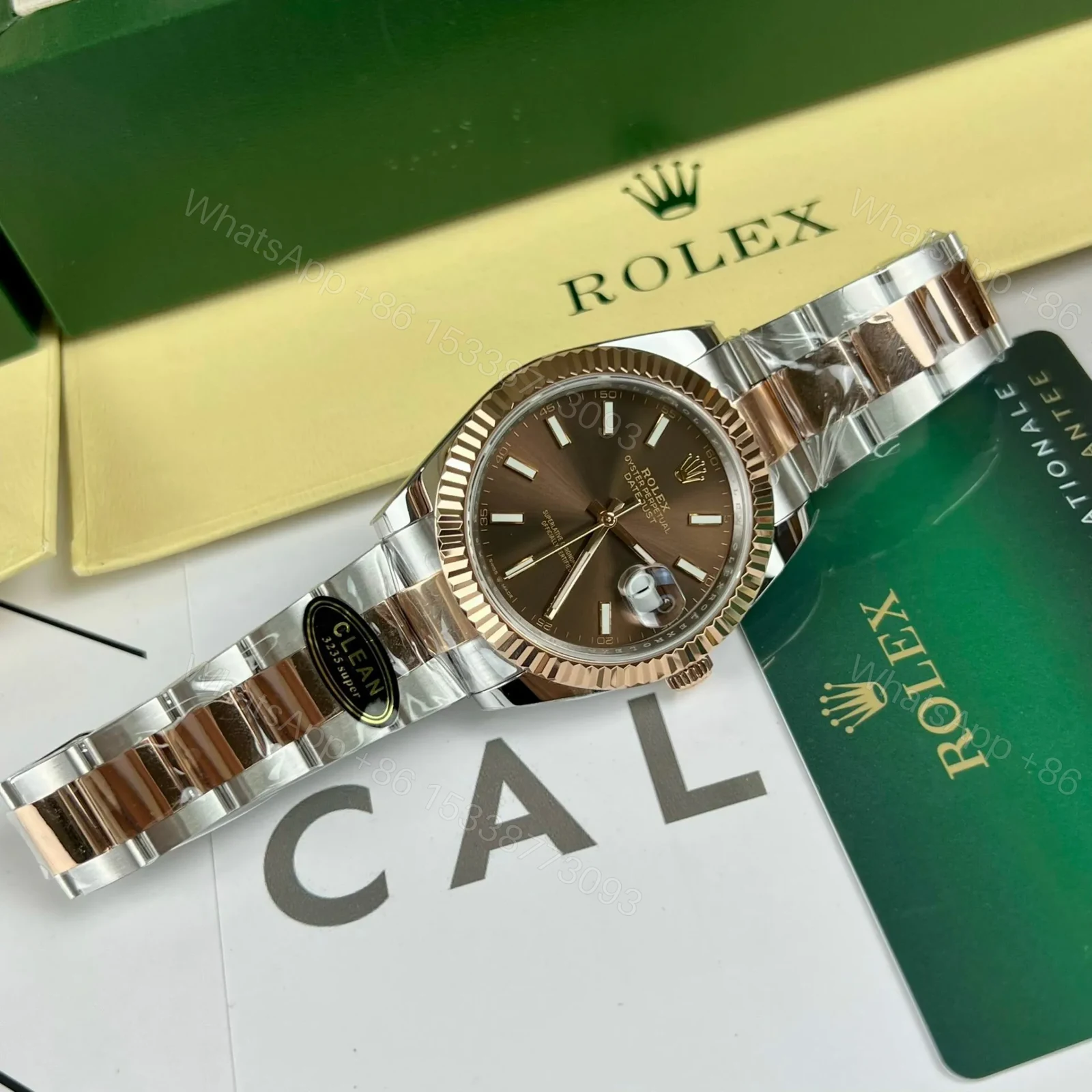 View 2 of Rolex Datejust Chocolate Dial 126331 Oyster 41 mm