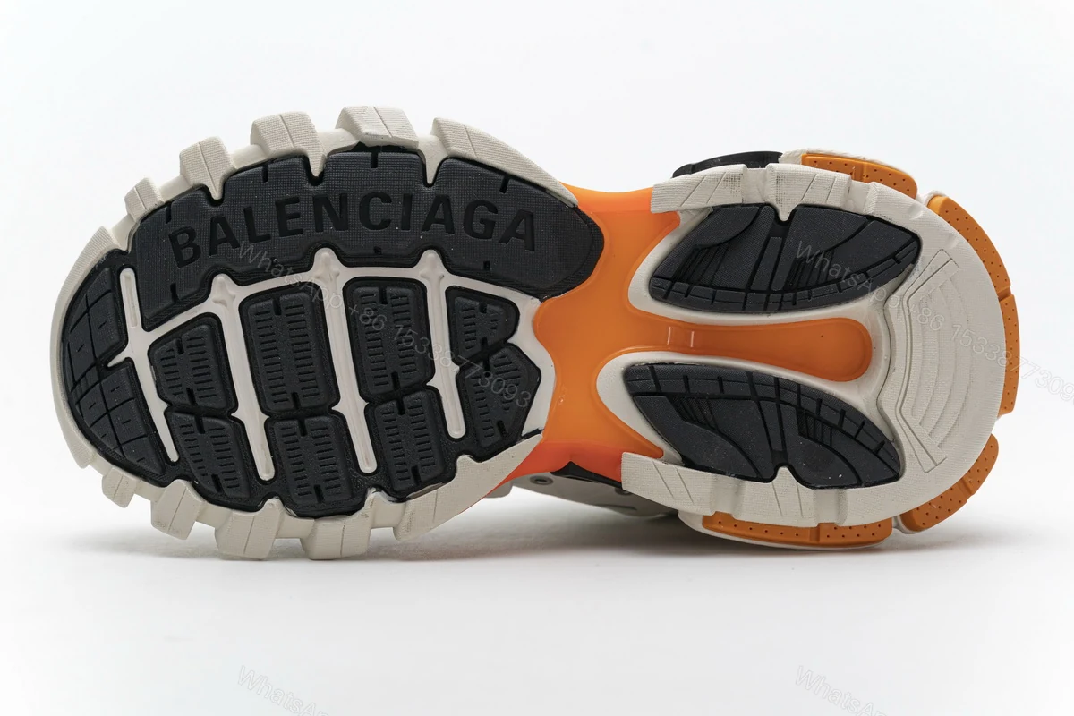 View 7 of Balenciaga Track Led White Orange 542436 W1GB7 9059