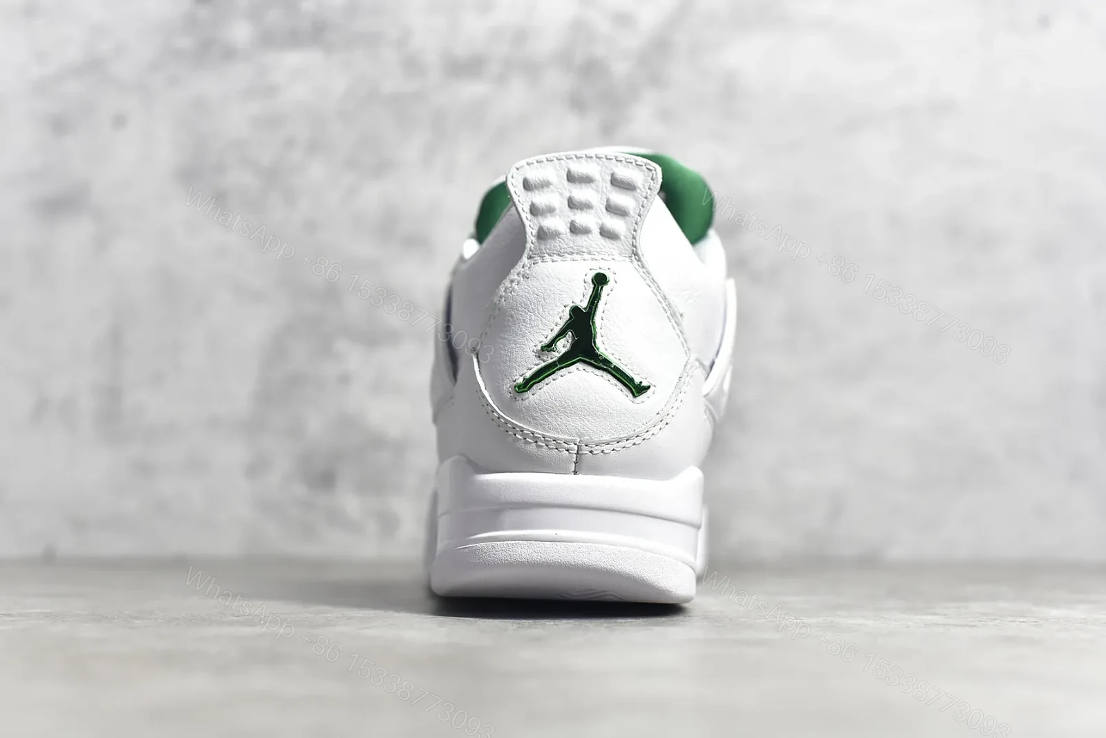 View 7 of Air Jordan 4 Green Metallic Reps