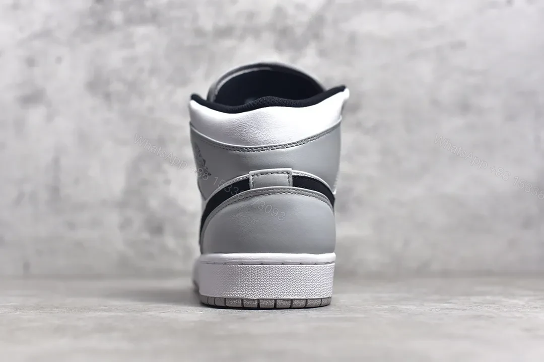 View 7 of Air Jordan 1 Mid “Light Smoke Grey” Reps