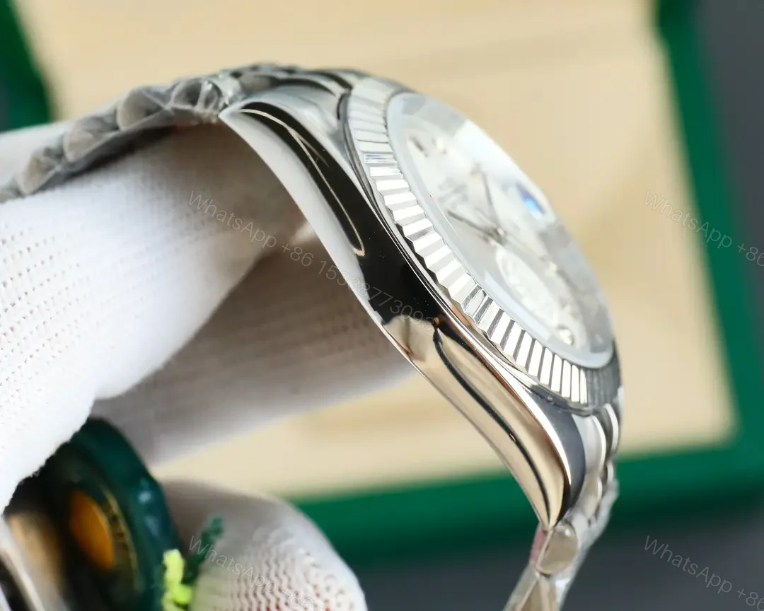 View 6 of Rolex Datejust 41mm Silver Dial Jubilee Bracelet Premium Edition 126334-0020