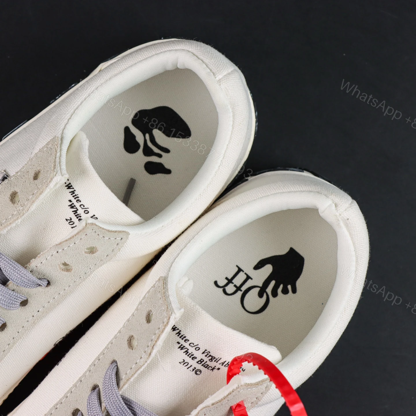 View 4 of Off White Low Vulcanised White