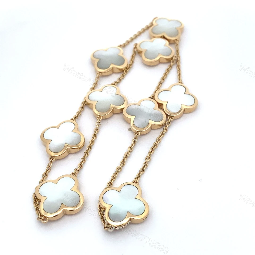 Features 9 Motif Van Cleef & Arpels Pure Alhambra Long Necklace — view 1