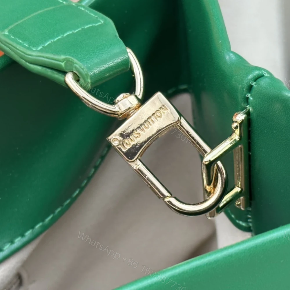 View 7 of LOUIS VUITTON SHOPPER TOTE MM GREEN 40CM