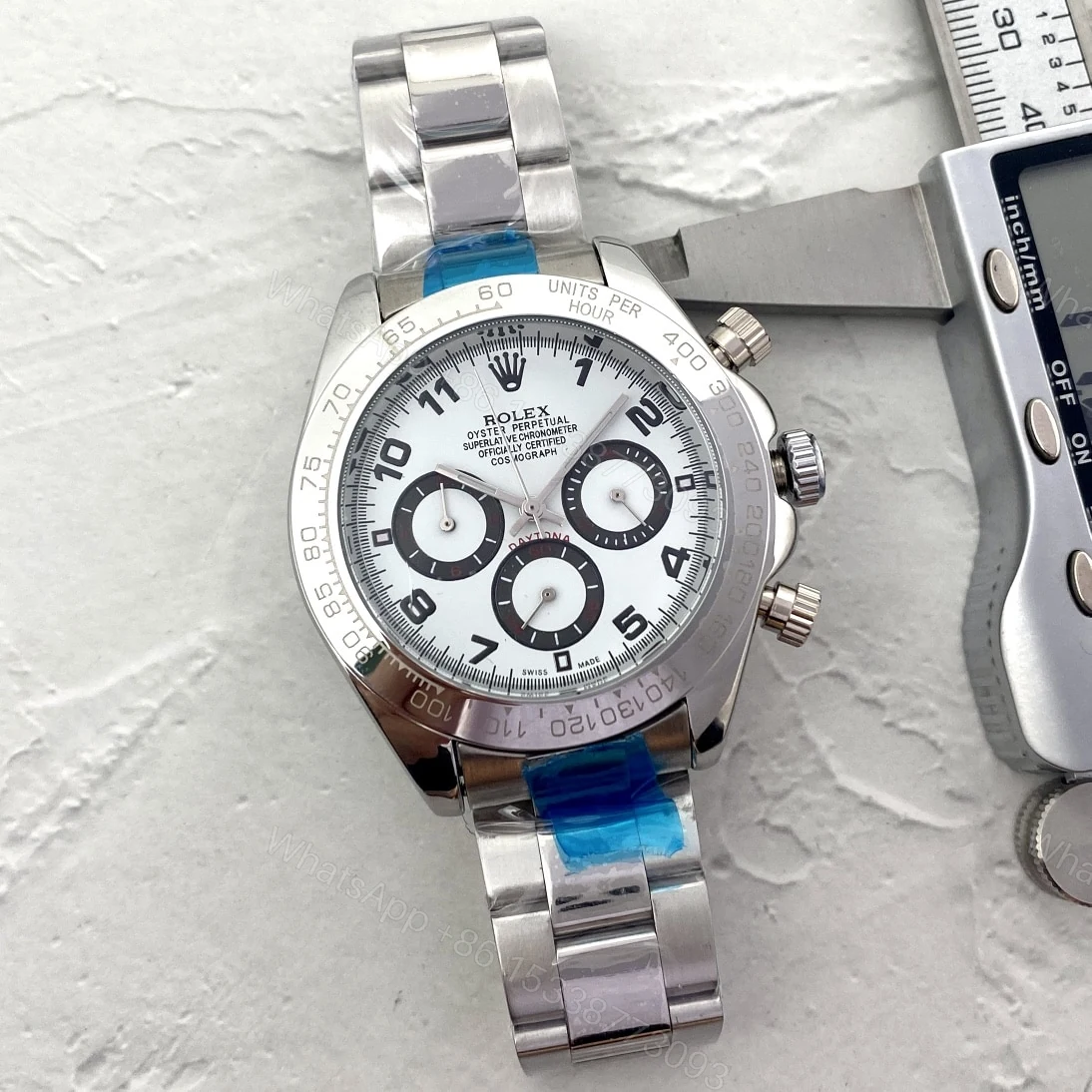 View 2 of Rolex Oyster Perpetual Cosmograph Daytona In Silver 40Mm