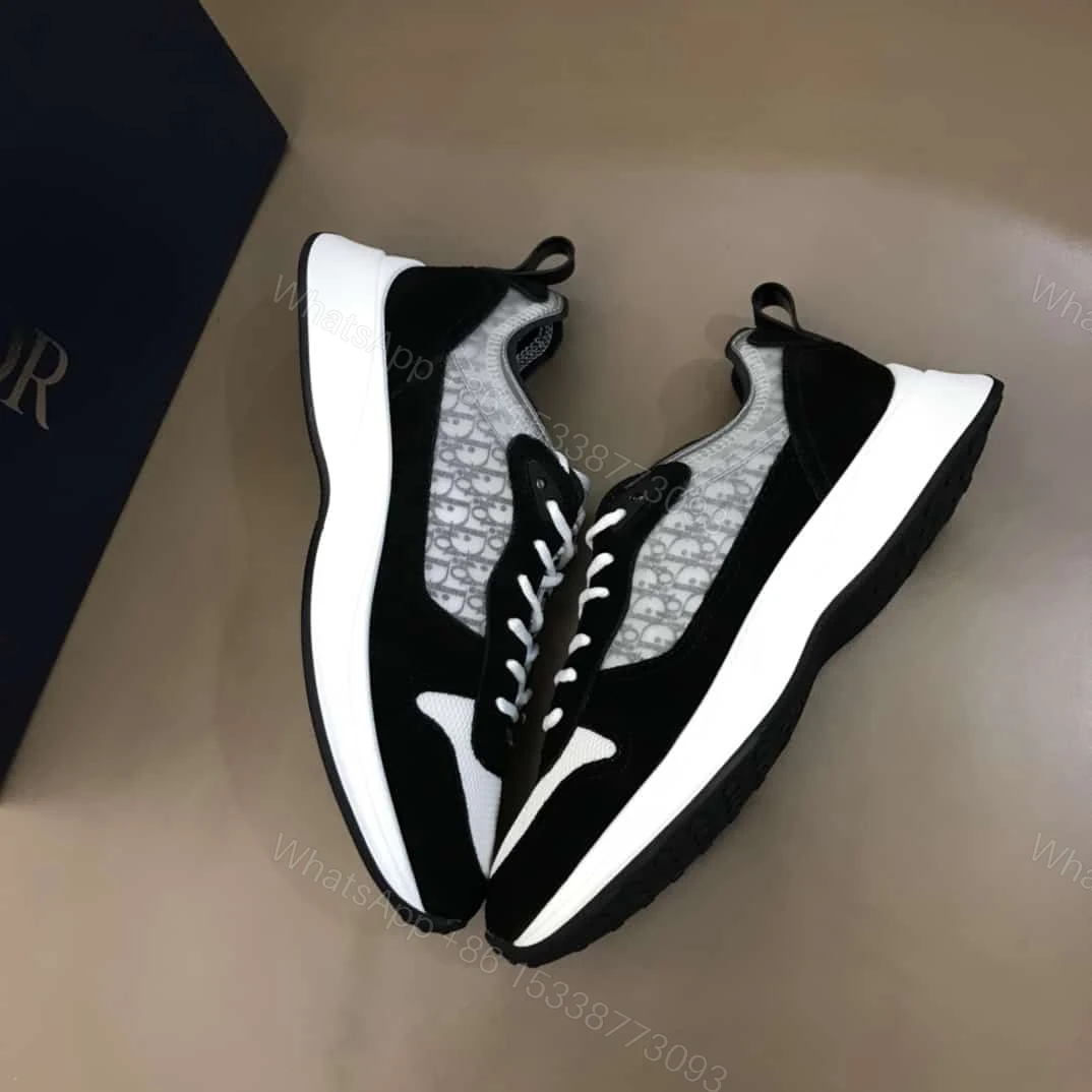 View 7 of DIOR B25 OBLIQUE BLACK SUEDE RUNNER – CD37