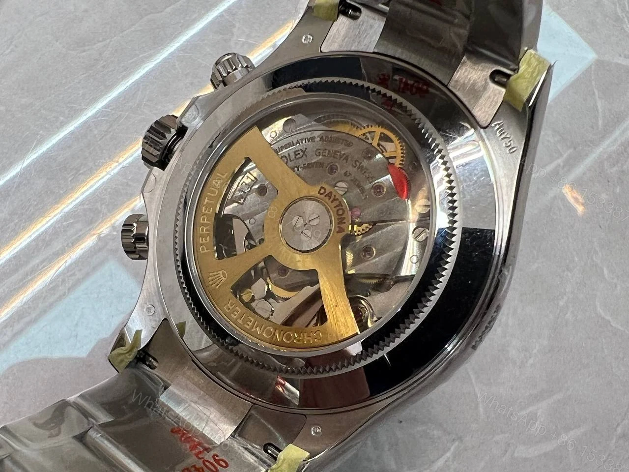View 6 of Rolex Daytona 126506 “Platona” Open Caseback