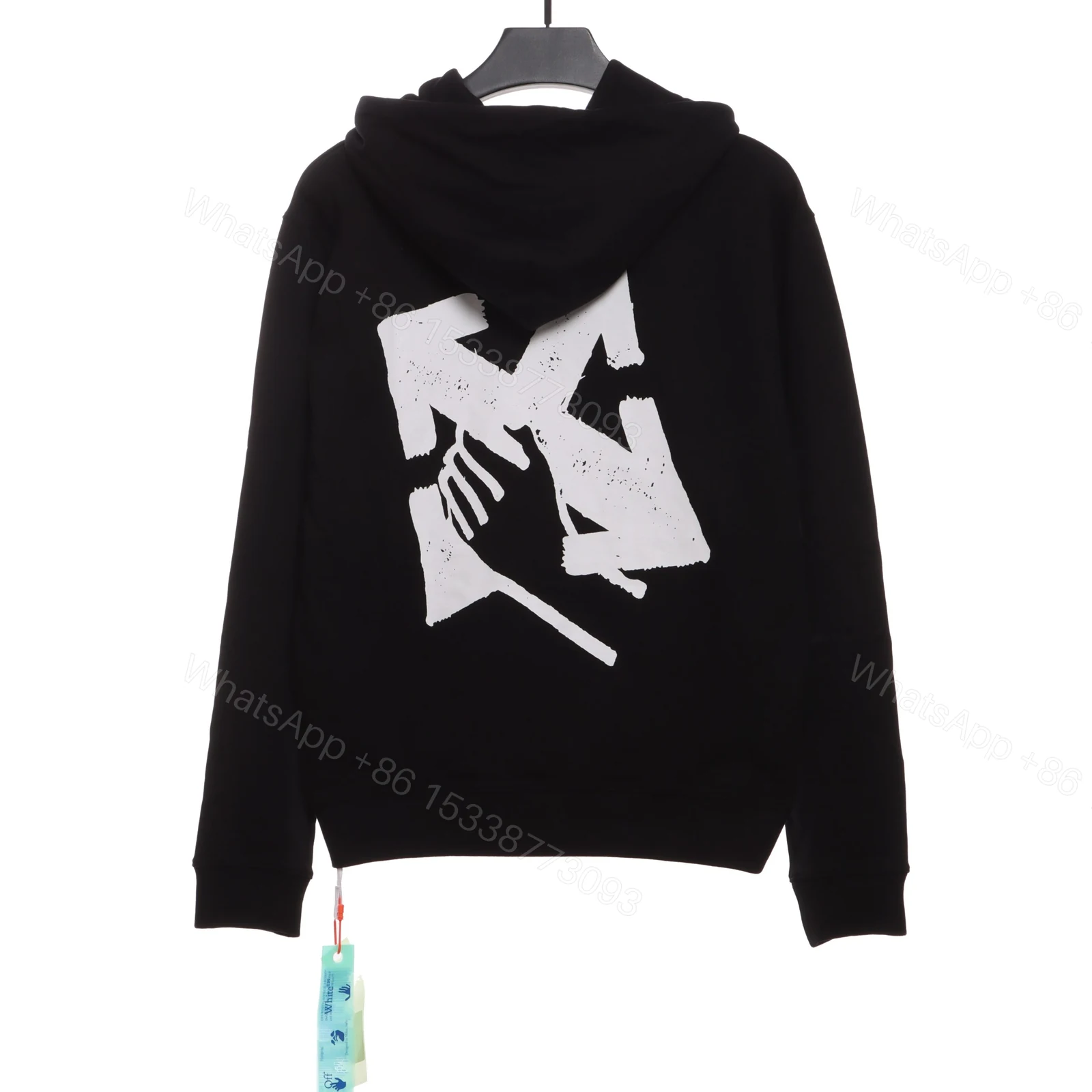 Off-White Palm Cut Printed Hoodie — view 1