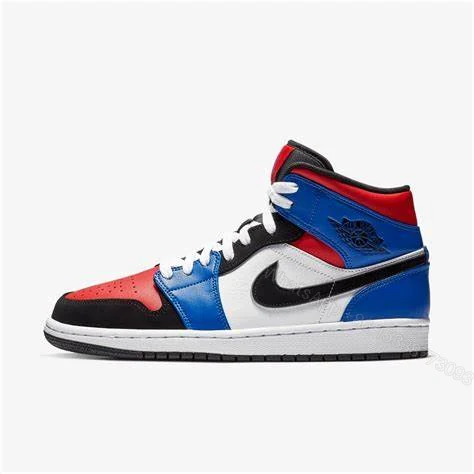 Air Jordan 1 Mid Top 3 554724-124 — view 2