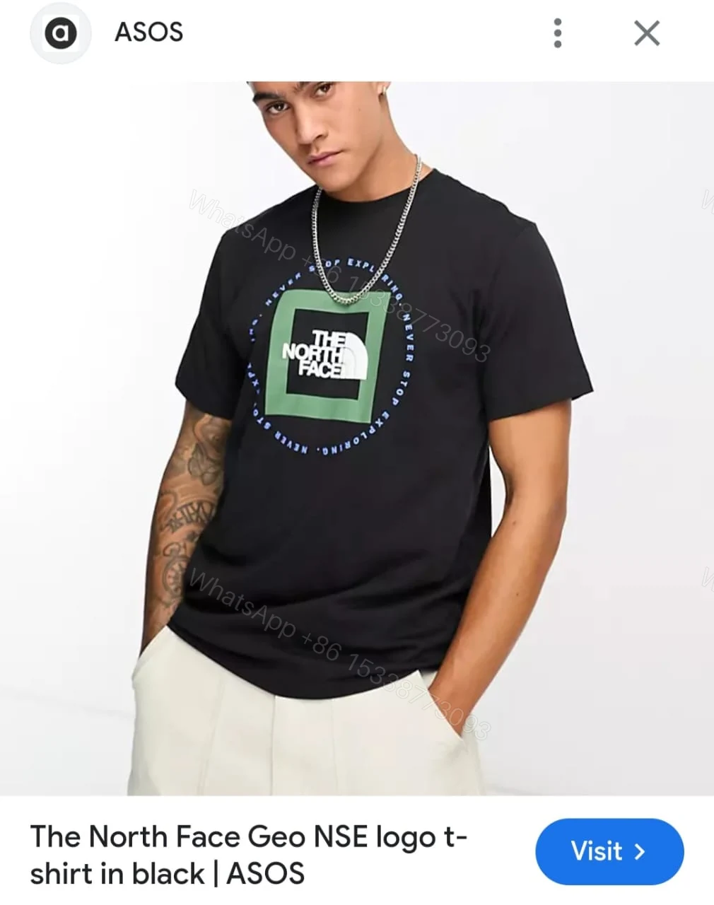 View 13 of FIRST COPY NORTH FACE VERY PREMIUM CREWS T-SHIRT
