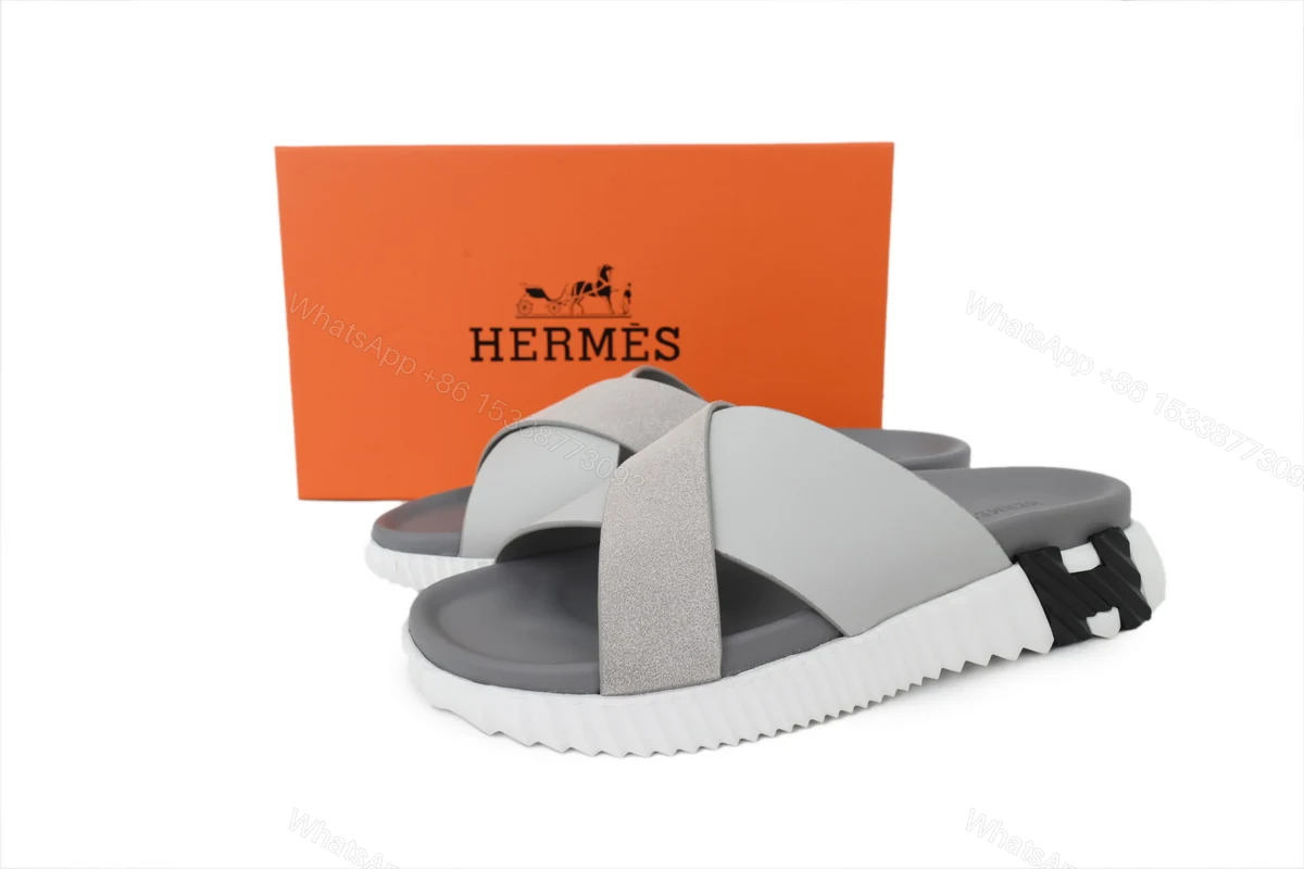 View 8 of HERMES Infra Sandals 'Grey'
