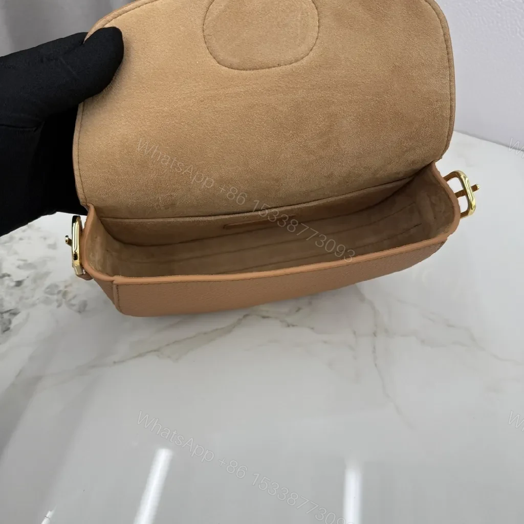 View 6 of Saddle Tan Leather Bag: Chic, Compact, Day-to-Night Luxury