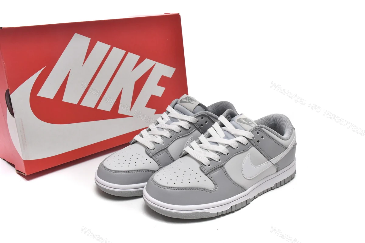 Nike Dunk Low Grey White DJ6188-001 — view 2