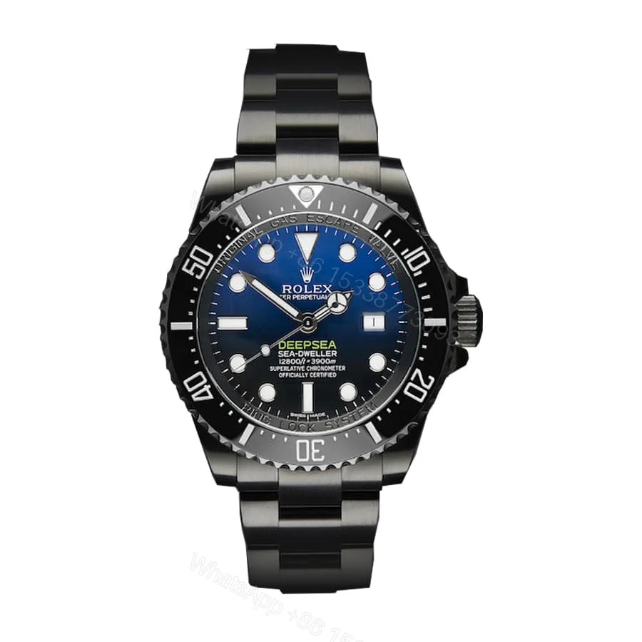Rolex Deepsea Sea-Dweller 116660 Super Clone Black PVD 44mm D-Blue Dial — view 1