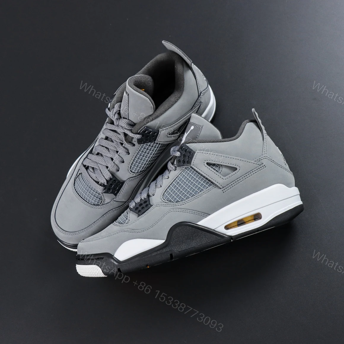 View 8 of Air Jordan 4 “Cool Grey” Reps