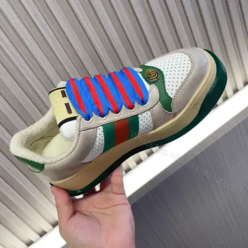 View 3 of GUCCI SCREENER TRAINER SNEAKERS WITH WEB – GC176