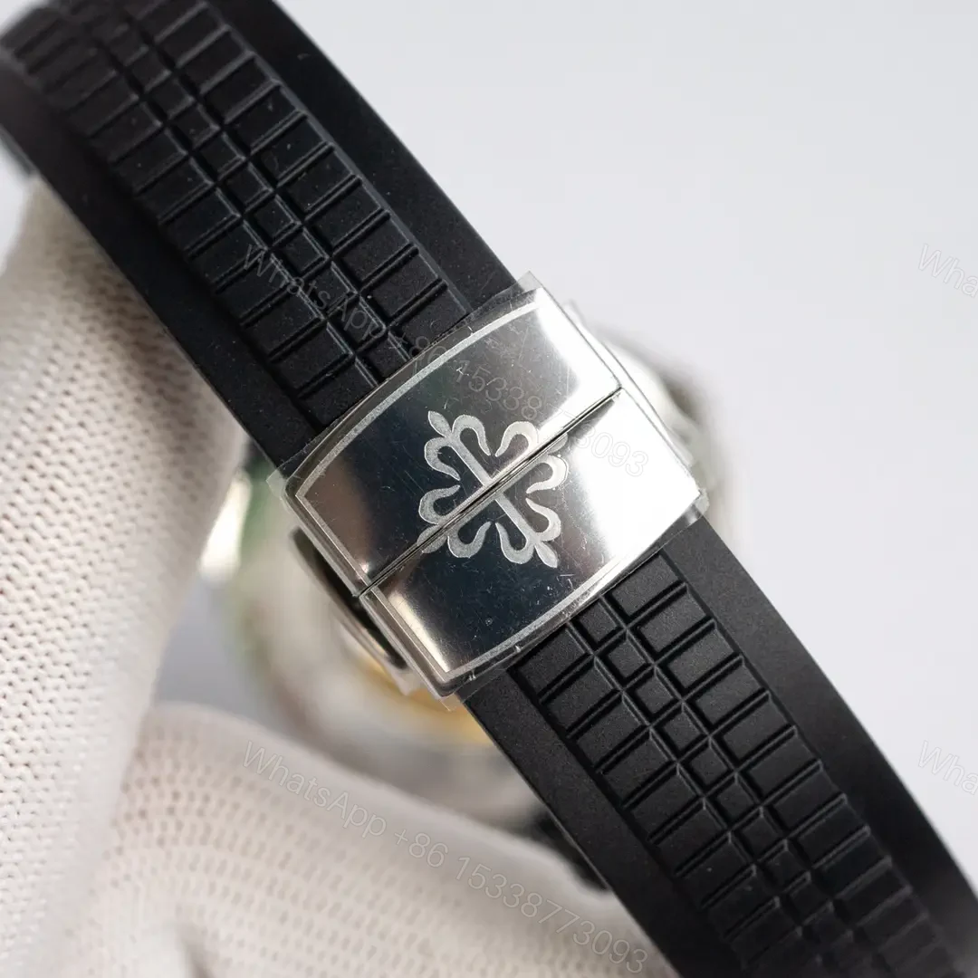 View 7 of Patek Philippe Aquanaut Diamond Bezel Watch Black Rubber Strap Ultimate 40MM PP-AQUANAUT-40-DIA-BEZEL-BLK-RUB