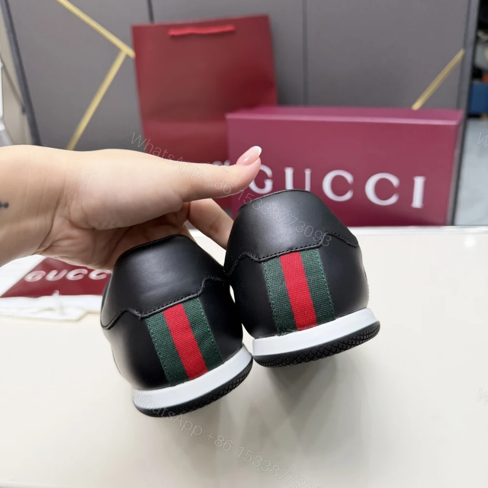 View 5 of Gucci Men Shift Trainers All Black L