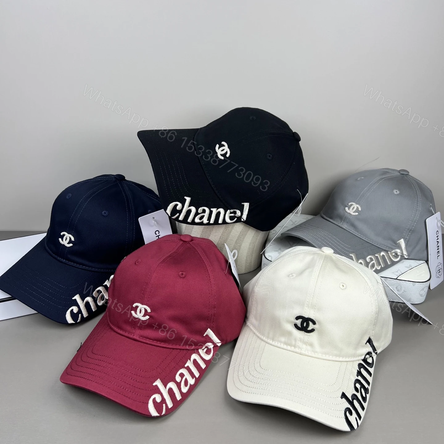 ChanelA貨棒球帽男女款字母Logo設計潮流百搭多色款 — view 1
