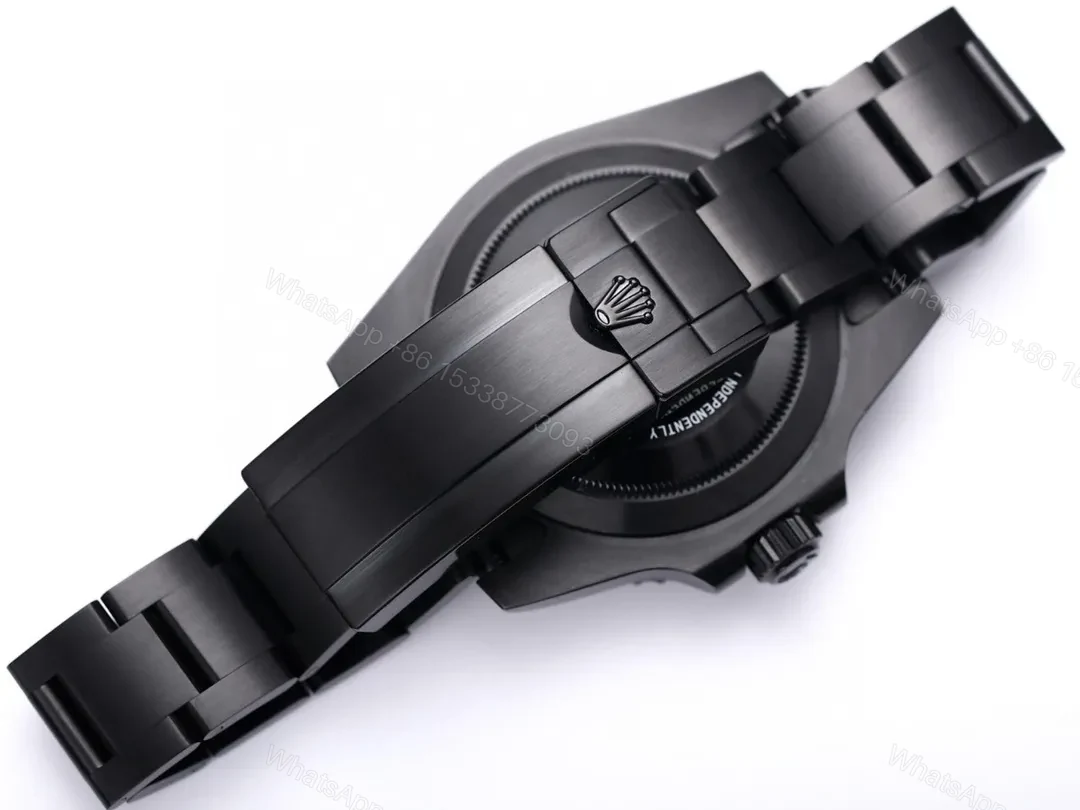 View 6 of OW Factory Clean Factory V9 Rolex Submariner Date Black PVD Stainless Steel Watch – Black Dial