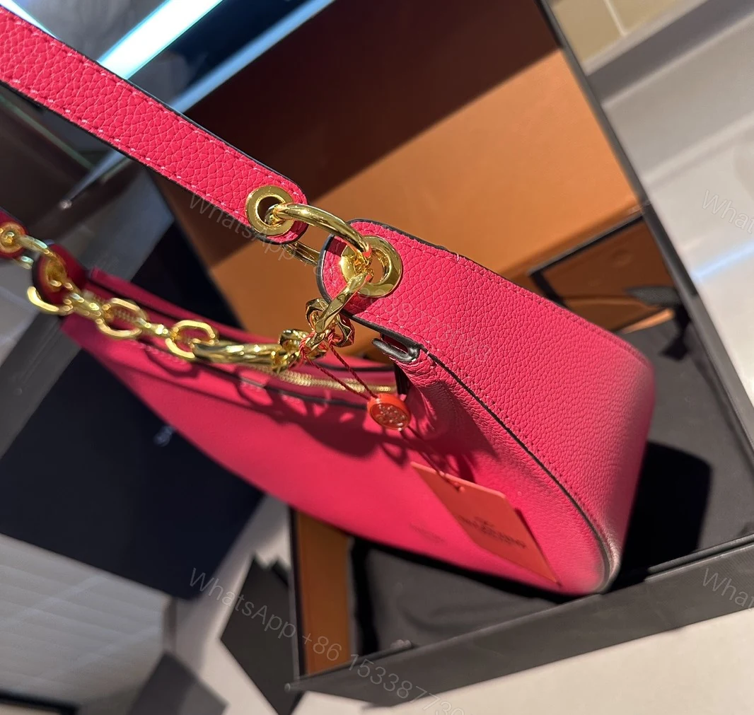 View 3 of VALENTINO GARAVANI SMALL V LOGO GATE TOP HANDLE BAG PINK 24CM