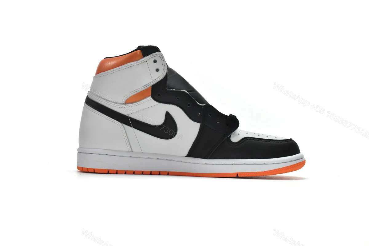 View 2 of Air Jordan 1 High OG Electro Orange 555088-180