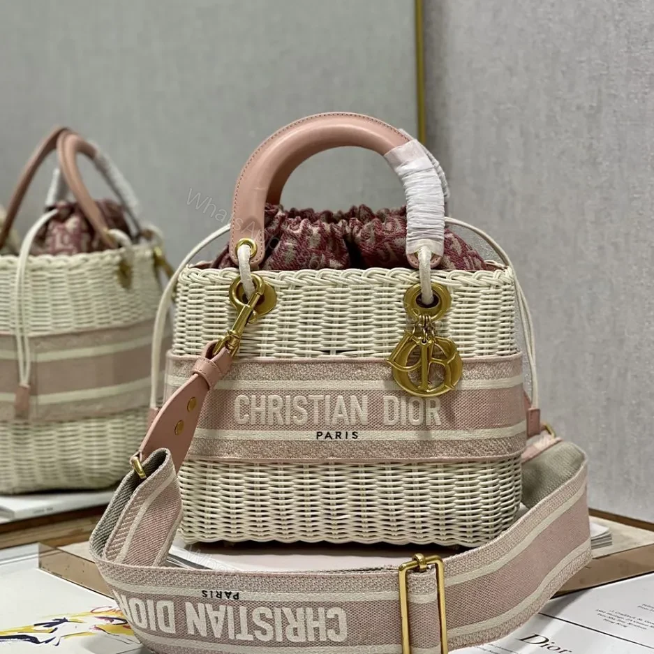 View 5 of Lady DIOR Wicker Bag (high-end grade)