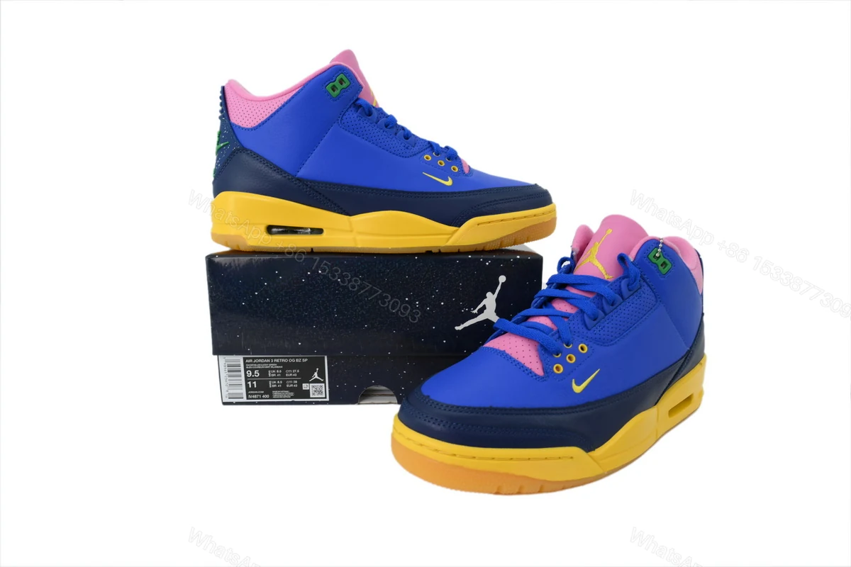 View 8 of Air Jordan 3 Retro 'Brazil' IV4871-400