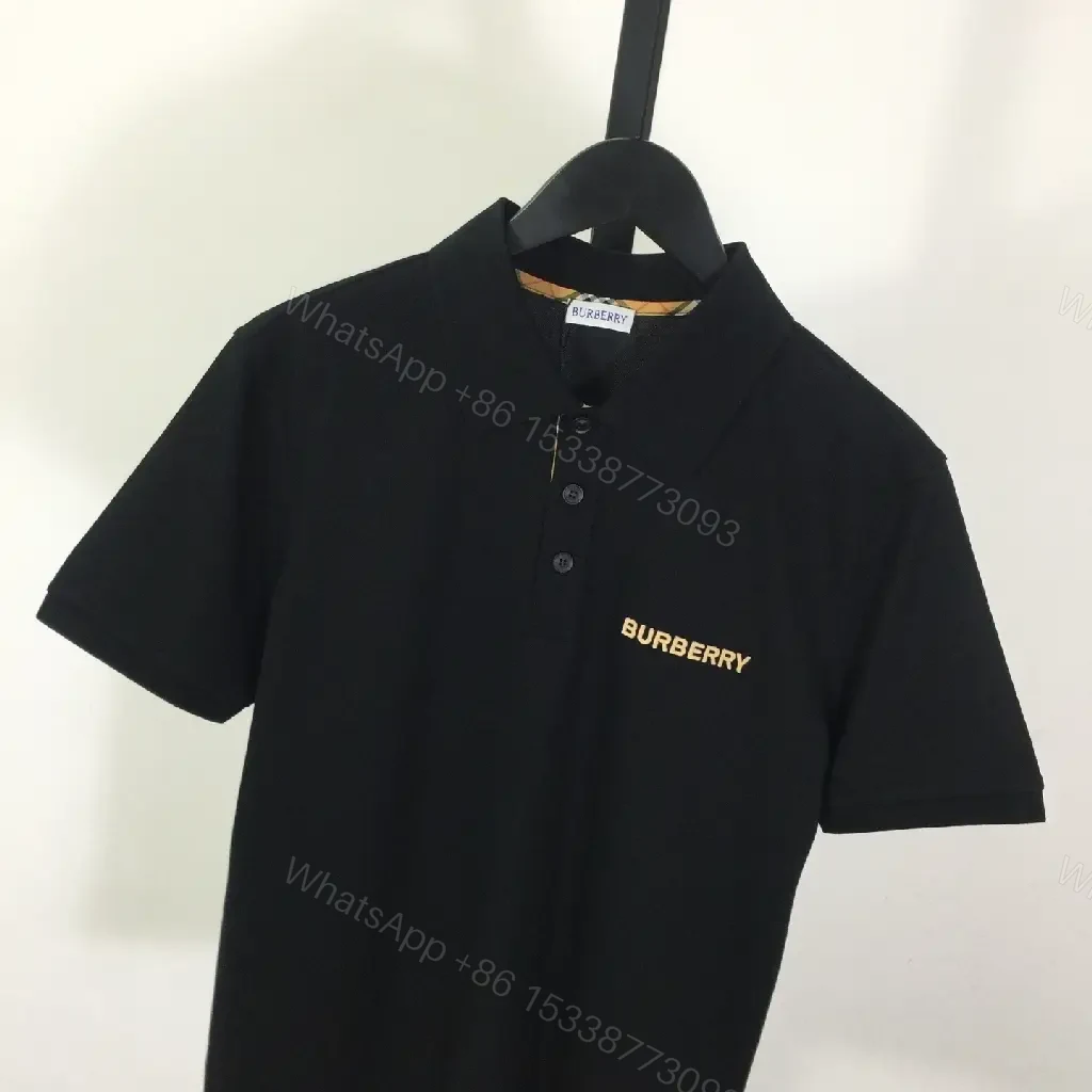 View 3 of Black Cotton Polo | Subtle Luxury, Everyday Utility, Regular Fit