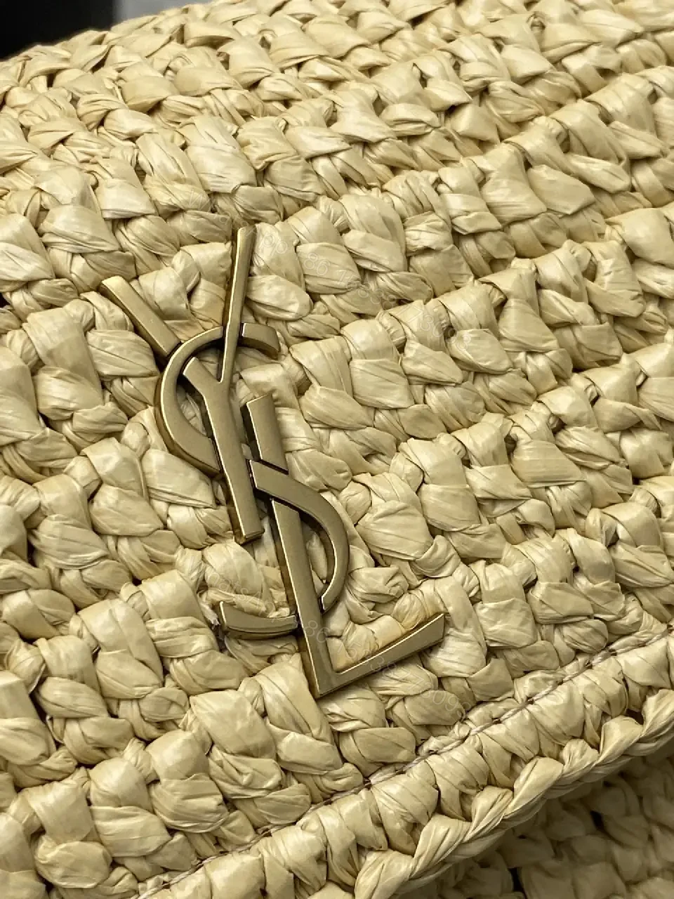 View 4 of Textured Straw Mini Bag — Natural Luxury, Everyday Chic, Crossbody