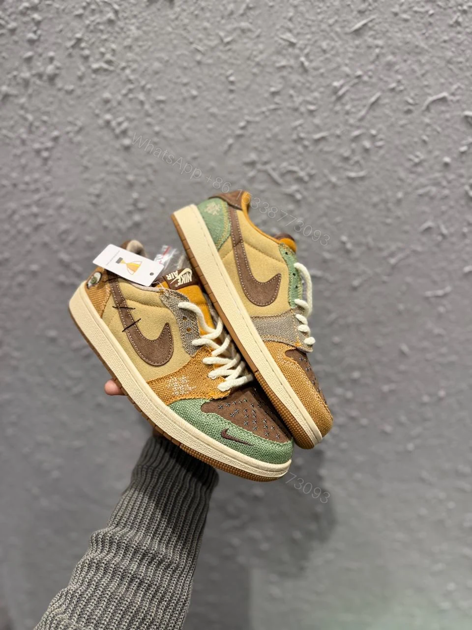 View 6 of Air Jordan 1 Retro Voodoo Zion First Copy Shoes | COD India