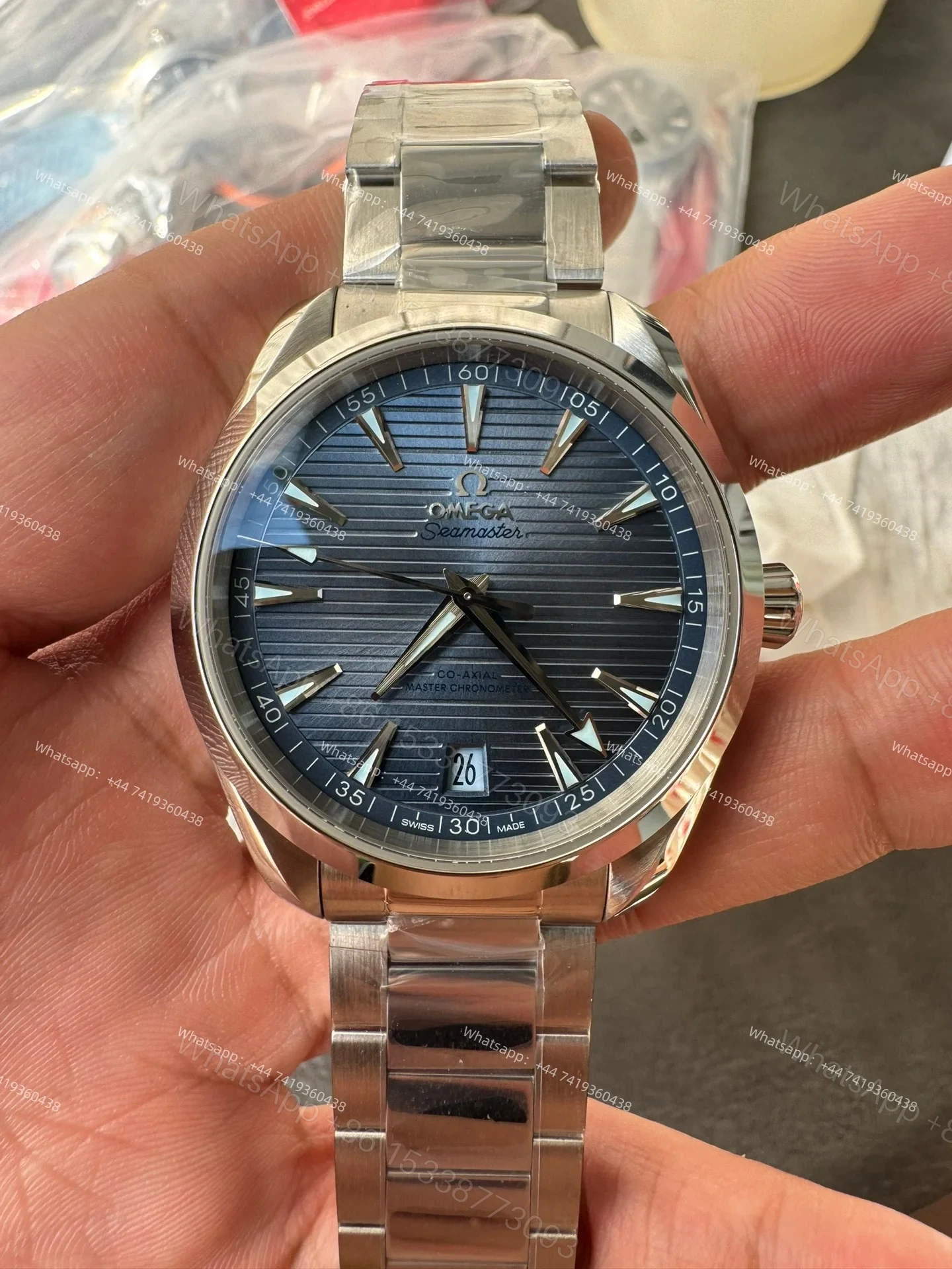View 2 of Omega Super Clone Seamaster Aqua Terra 150M 41MM 220.10.41.21.03.005