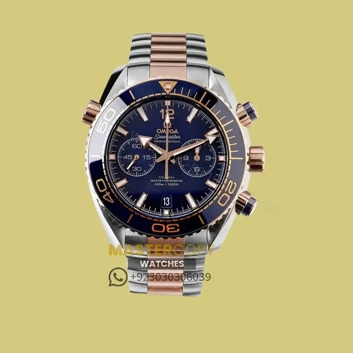 Omega Seamaster 45mm Steel, Gold on Steel Watch — view 1