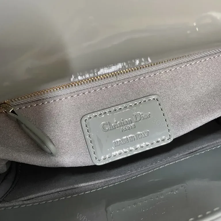 View 6 of Chic Structured Mini Bag in Calfskin with Dior Charm