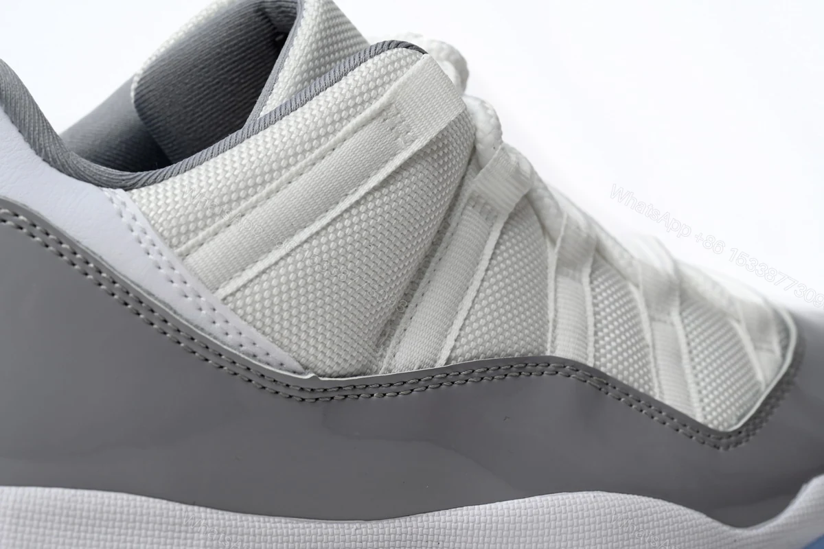 View 4 of Air Jordan 11 Retro Low “Cement Grey” 2.0 AV2187-140