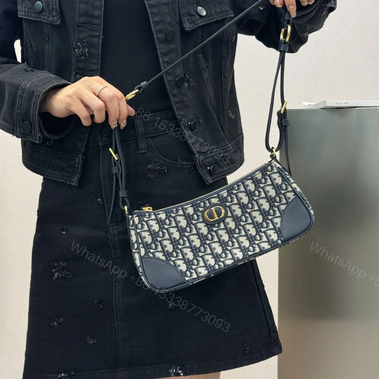 View 19 of 高仿Dior*30Montaigne系列S2398M928單肩腋下包Mini免檢版