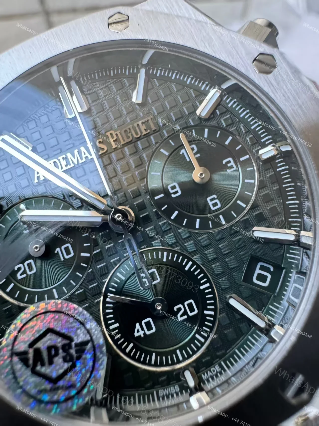 View 14 of Audemars Piguet Royal Oak Chronograph 26240 Series Selfwinding Chronograph Best Super Clone