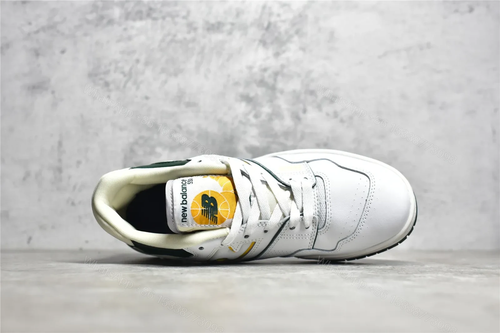 View 6 of New balance 550 White and Green