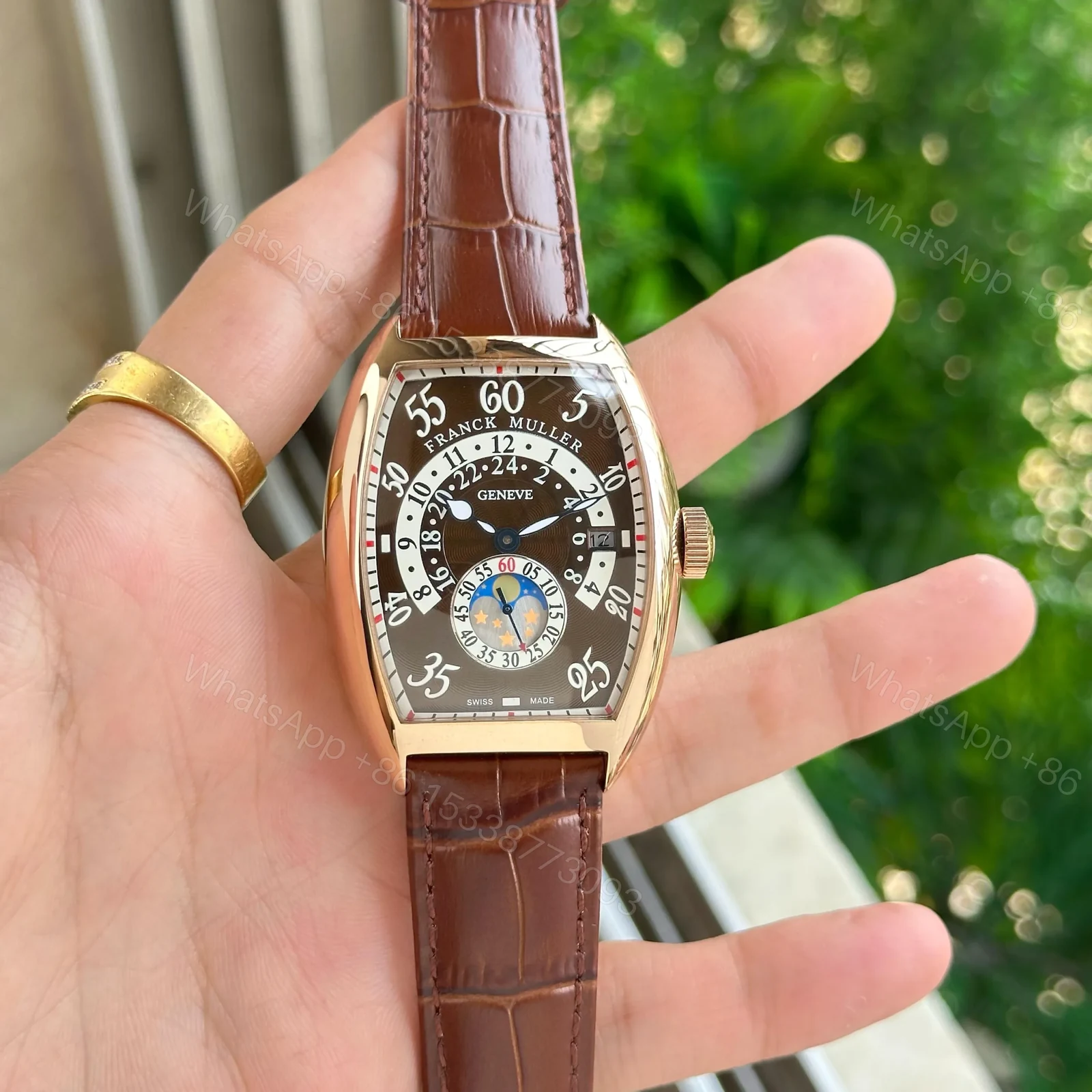 View 3 of Franck Muller Curvex Moon Phase Automatic