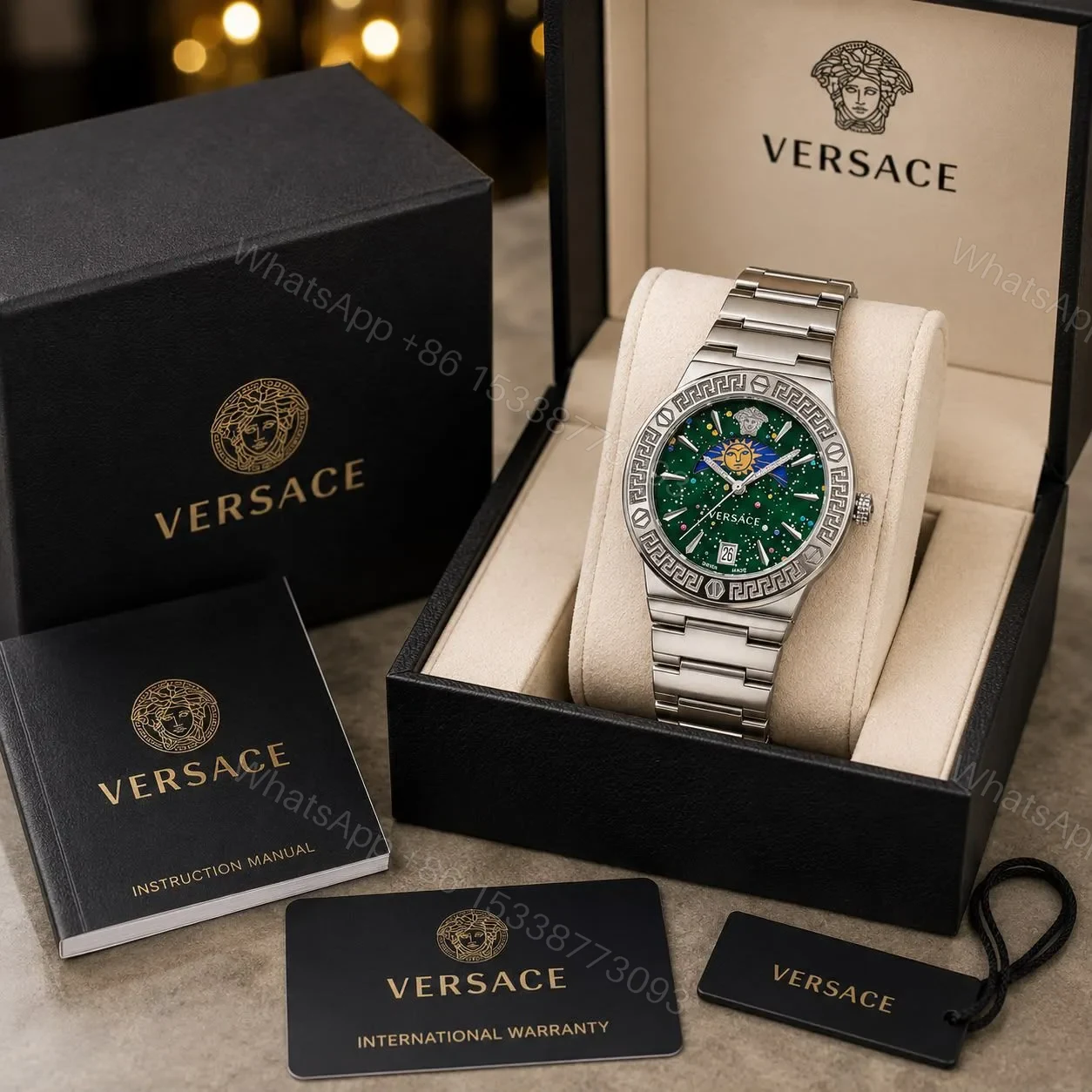 View 4 of Versace Cosmic Green