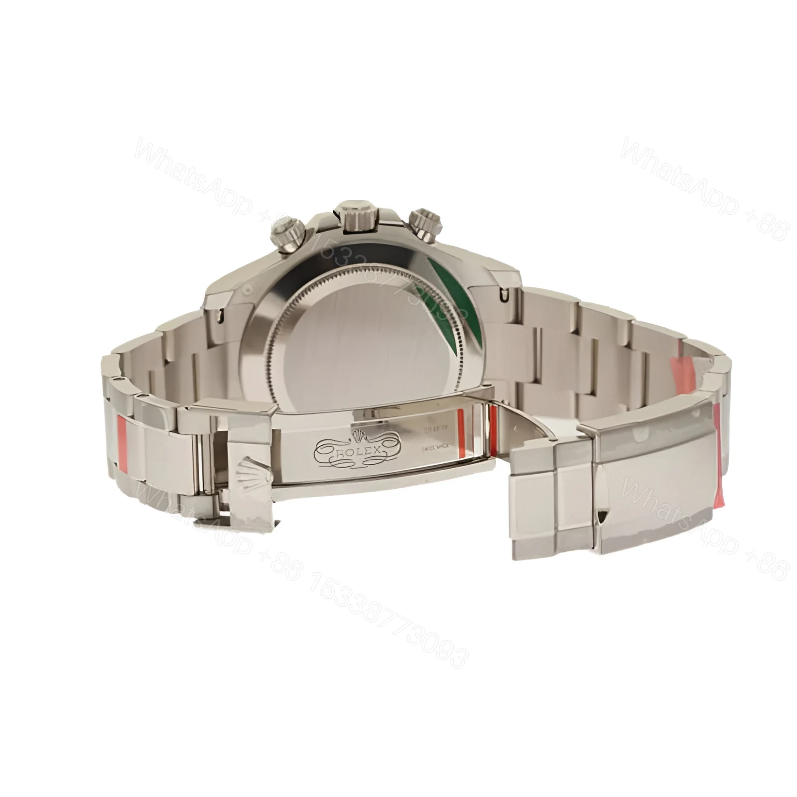 View 4 of Rolex Daytona 116509 White Gold Silver Dial Replica
